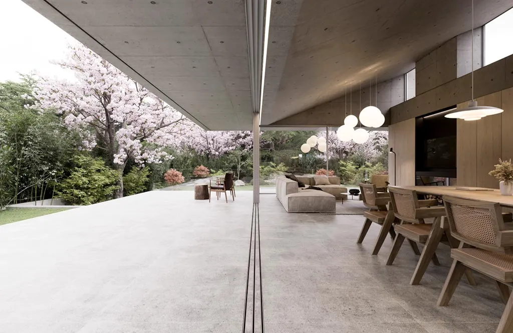 porta correr embutida